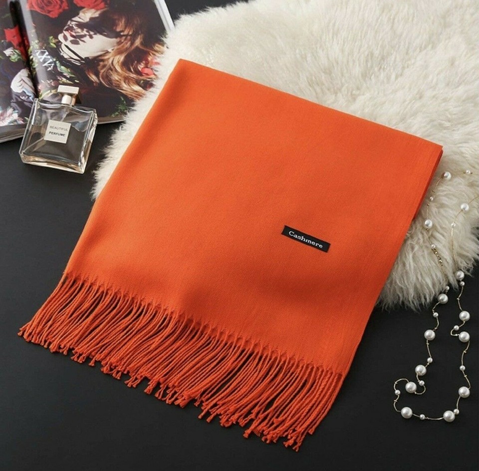 Arctic Penguin Women Scarf Pashmina Luxury Warm Wrap Shawl Scarf 200 * 70cm (Viola