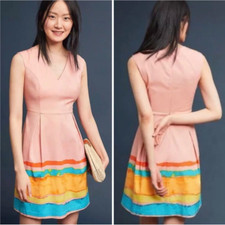 Tracy Reese x Anthropologie Painterly Dress NWT 