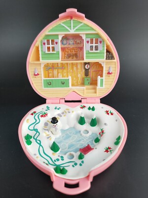 Polly Pocket Heidi's Alpine Chalet Bluebird 1989 ohne Figuren 