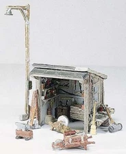 Woodlend Scenics HO Scenic Detail Kit- Tool Shed WOO216