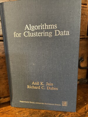 Algorithms for Clustering Data, Anil Jain & Richard Dubes, 1988, Prentice Hall