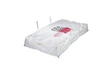 BIG BAG ASBEST 260x125x30 cm 6750 Kg Bruchlast, PLATTENBAG f&uuml;r Asbest, Big Pack