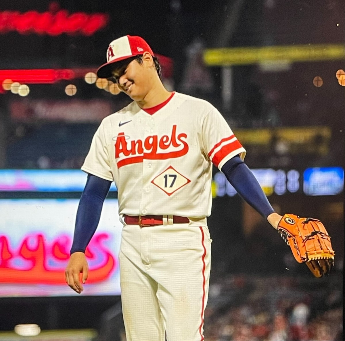 MLB LA Angels Shohei Ohtani Nike Cream 2022 City Connect MLB LA Angels Shohei Ohtani Nike Cream 2022 City Connect