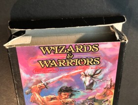 Wizards & Warriors (Nintendo Entertainment System, 1987) NES gioco scatola e manuale