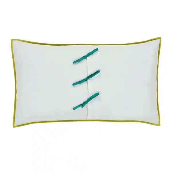 White Bohemian Bedding VHC Everly Sham Cotton Geometric (1 Quilt & 2 Shams) - Image 3 of 4