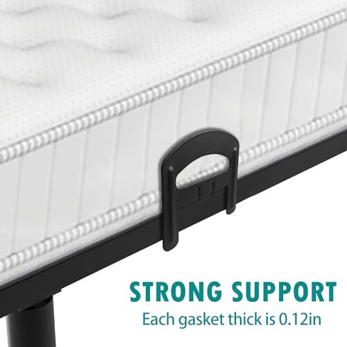 PCS Non Slip Mattress Gaskets, Mattress Holder in Place for a Great 6 Black - Picture 4 of 6