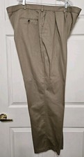 *Men's 46/34 Taupe Chinos by J.C. Penney's St. John's Bay