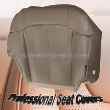 For 99-2002 GMC Sierra 1500 Passenger Replacement Bottom Leather Seat Cover Tan