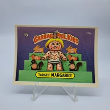 1986 Garbage Pail Kids OS3 Target Margaret #111a