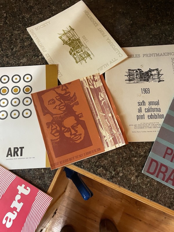 Art Exhibition California 1967 To 1969 Brochures ￼