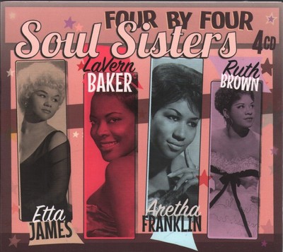 Various Artists Four By Four Soul Sisters CD Set UK One Louder Digital Limited