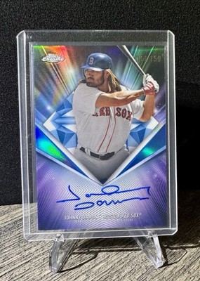 2026 Topps Chrome Johnny Damon Auto /150 75th Diamond Autograph
