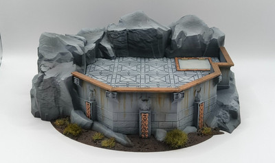 Laser Gelände - Zwergengelände - Eisenbastion, 28mm Wargames Old World Scenery