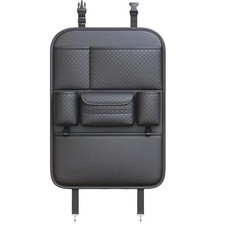 High-Capacity Car Seat Gap Organizer Box Cup Holder Anti Kick Strip Interior Cre