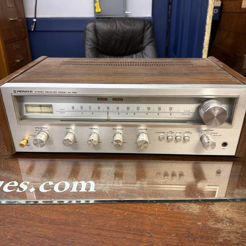 VINTAGE PIONEER STEREO RECEIVER MODEL SX-450 TESTED & WORKS