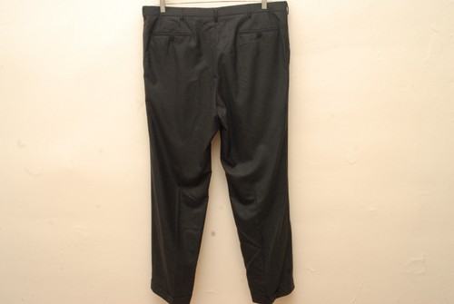 Stefano Ricci black single pleat trousers 56 (40x32) 98% wool 2% cashmere - Picture 5 of 5