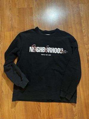 Neighborhood NBHD Snake logo Black crewneck Size XL Japan Hype