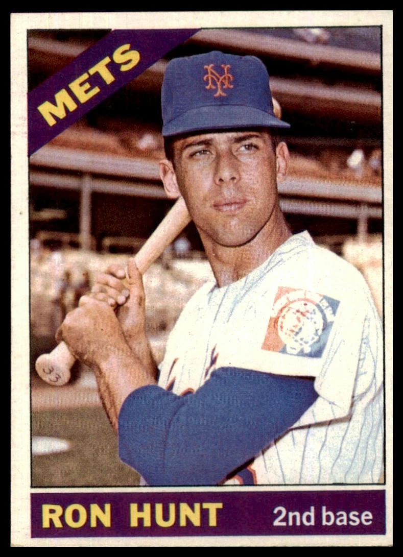 1966 Topps Set Break Ron Hunt #360 EM-NrMint Combine Shipping