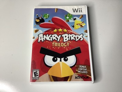 Angry Birds Trilogy (Nintendo Wii, 2013) CIB TESTED WORKING