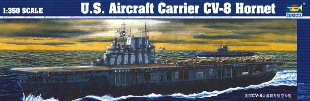 Flugzeugträger USS Hornet CV 8 Trumpeter 1:350 - Bild 2
