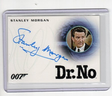 James Bond Archives 2015 Autograph Auto Card A272 Stanley Morgan as Concierge