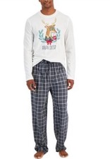 Family Pajamas Matching Men's Papa Deer Mix It Family Pajama Set M