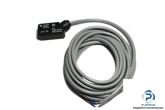BOSCH 0 830 100 353 MAGNETIC ELECTRICAL CYLINDER SWITCH_Normally Open_Cable, 3 m
