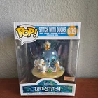 Funko Pop! Stitch With Ducks #639 6" Figure Boxlunch Exclusive Box Damaged