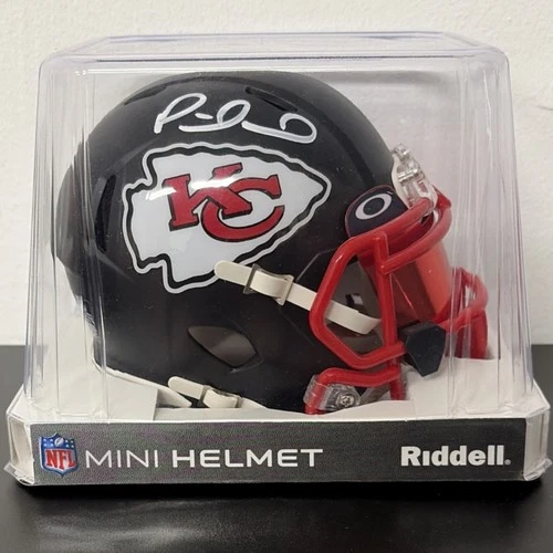 Kansas City Chiefs Autographed NFL Mini Helmet JSA Authenticated