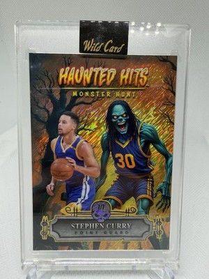 Stephen Curry 7/7 Wild Card Haunted Hits Monster Hunt Jersey Edition 2025 NBA