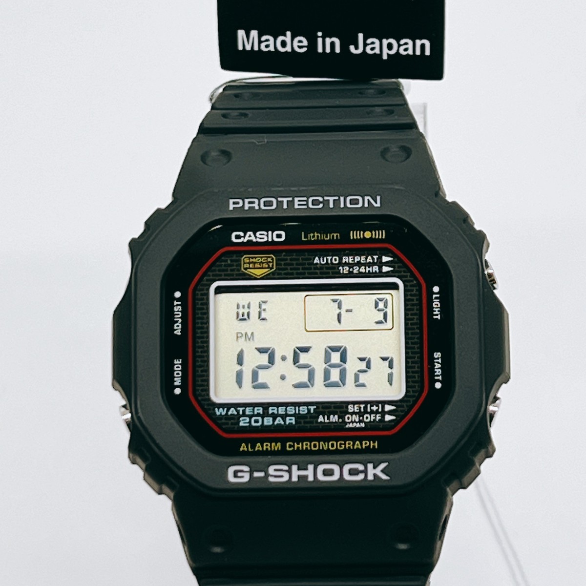 CASIO DW-5000R-1AJF Reproduction Of The Original G-SHOCK Made in