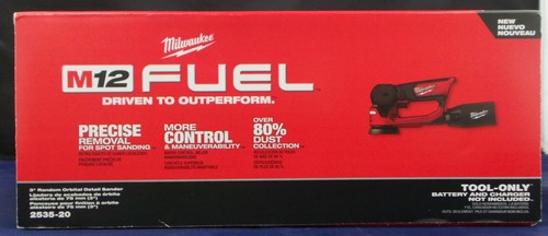 Milwaukee 2535-20 M12 FUEL 3" Random Orbital Detail Sander Brushless BRAND NEW - Picture 4 of 5