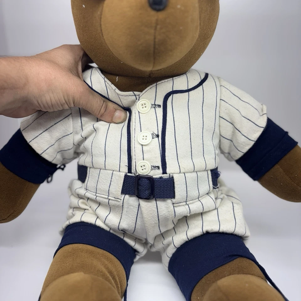 20" DE COLECCIÓN 1979 ALBERT BÉISBOL OSO DE PELUCHE RUTH PELUCHE PELUCHE JUGUETE NORTE Foto 3 de 4