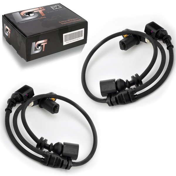 2X ABS Sensor Raddrehzahlgeber Vorne Links Rechts FüR Seat Alhambra 7V Ab 2001-image