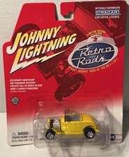 Johnny Lightning Retro Rods 1932 Ford Roadster Yellow 164 Diecast Moc B87 2 Johnny Lightning Retro Rods 1932 Ford Roadster Yellow 164 Diecast Moc B87 2