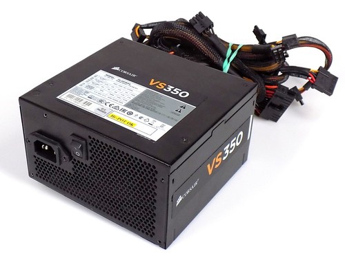 350 Watt Corsair VS350 ATX 2.31 PC Power Supply Netzteil 80Plus 20+4-Pin 4+4-Pin