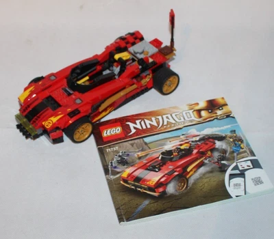 LEGO NINJAGO Legacy X-1 Ninja Charger 71737 Complete Set + Minifigures