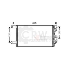 Condensateur Mitsubishi PAJERO