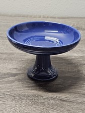 Vintage Homer Laughlin Fiesta Sweets Comport In Cobalt Blue Glaze USA 3.5" Tall