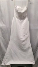 David  s Bridal GALINA Wedding Gown Style S8399 w/Storage Box Size 4