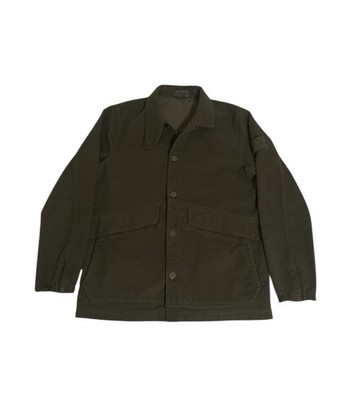 Stone Island Cotton Nylon Moleskin-TC Ghost Piece - Green, Size M