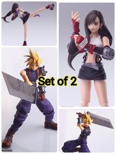 PSL Final Fantasy VII Structure Arts Cloud and Tifa Set of 2 Square Enix