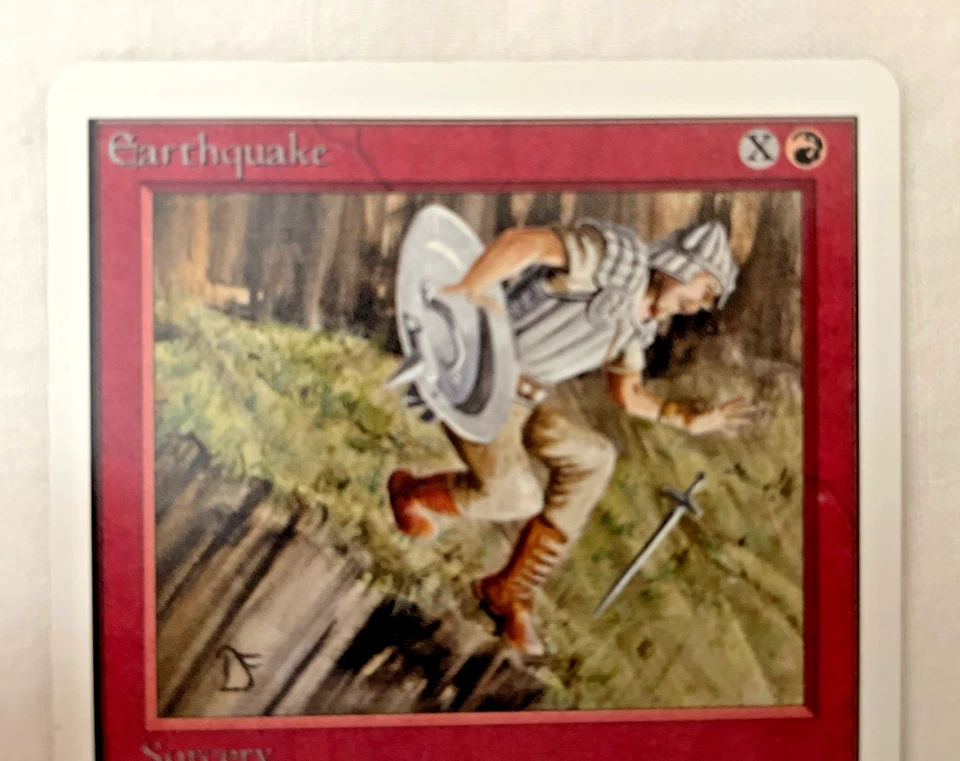 1x Unlimited Earthquake MTG Magic the Gathering LP - Image 2 of 4