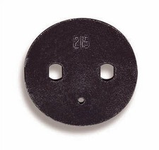 Holley Throttle Plate Throttle Plate Kit 1-1116in. Plate Dia. No Hole