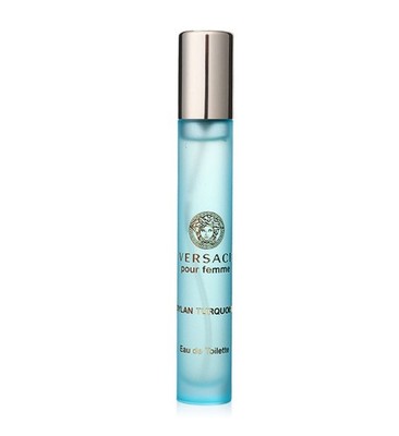 Versace Dylan Turquoise Eau de Toilette Travel Size Spray 0.33 oz / 10 ml NWOB