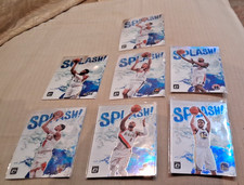 (7)  2021-22 Panini Donruss Optic Basketball Splash! Insert  2/6/6/8/10/13/14
