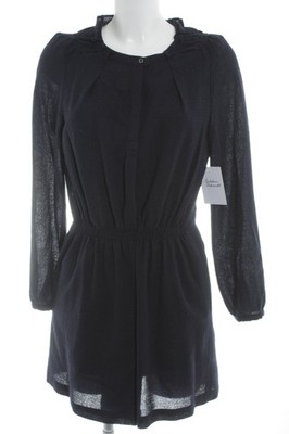 VANESSA BRUNO Minikleid Damen Kleid Gr. DE 38 dunkelblau Casual-Look