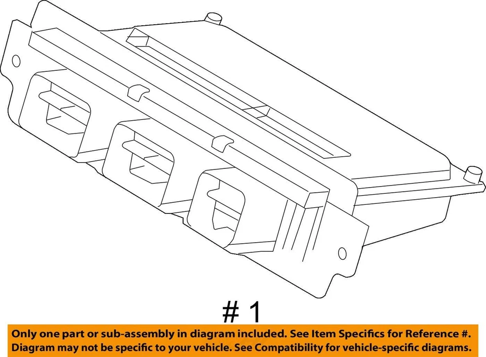 Computadora de control del motor Ford Flex 2010-2010 ecu pcm ecm pcu oem wzwgf Foto 4 de 4