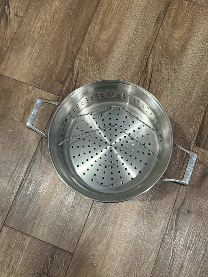 Calphalon Pasta Strainer And Boiler Insert 10.5” Tall 8.75” Wide 2 Pieces - Image 2 of 4