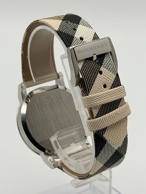 Burberry nova check watch logo timepiece unisex accessory plaid band jewelry s-l1200.jpg main image 4